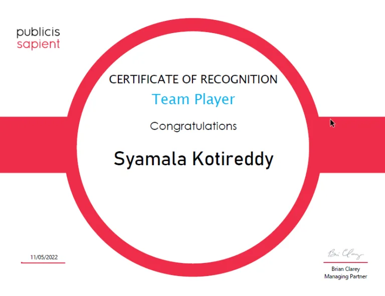Team player