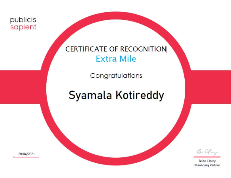 extra mile 2021